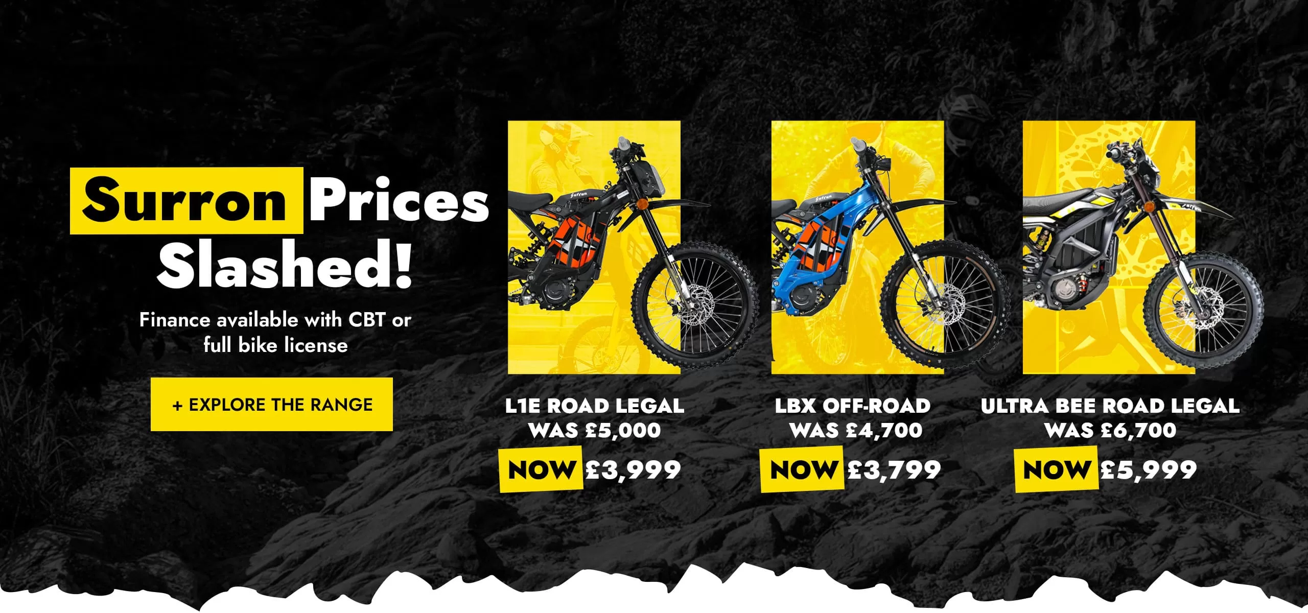 Surron offers at Craigs Motorcycles